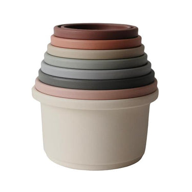 Mushie Stacking Toy Cups
